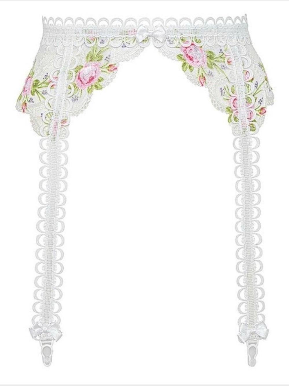 For love and lemons trellis rose garter belt medium - Picture 5 of 16